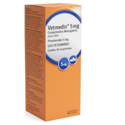 VETMEDIN (5MG)(50 COMPRIMIDOS)