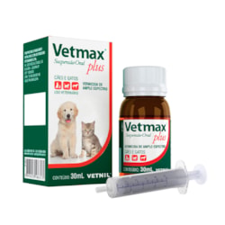 VETNIL Vetmax Plus Suspensão Vetnil 30 Ml