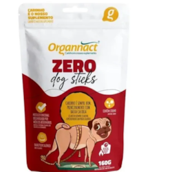 ZERO DOG STICKS 160G (VERMELHO)